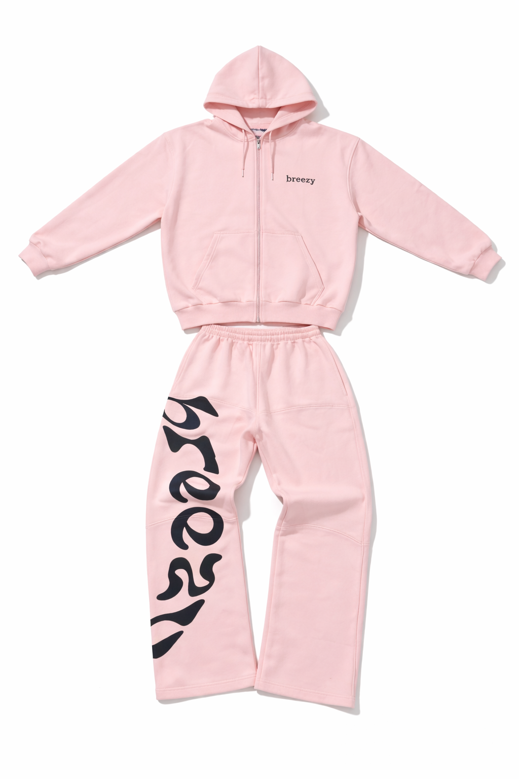 “01” tracksuit pink black label
